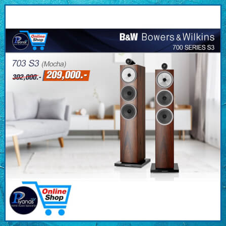 ลำโพงตั้งพื้น BOWERS & WILKINS : 703S3 (MOCHA)_1